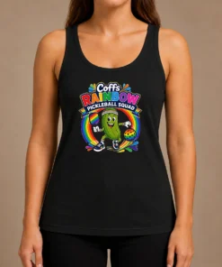Official Coffs Rainbow Pickleball Team Fun Tank Top