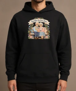 Official Grandparents Day Forever Heroes Vector Hoodie