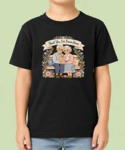 Official Grandparents Day Forever Heroes Vector Kids T-Shirt