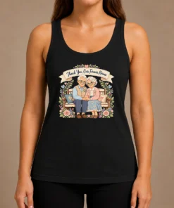 Official Grandparents Day Forever Heroes Vector Tank Top