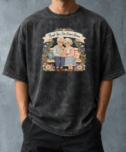 Official Grandparents Day Forever Heroes Vector Washed T-Shirt