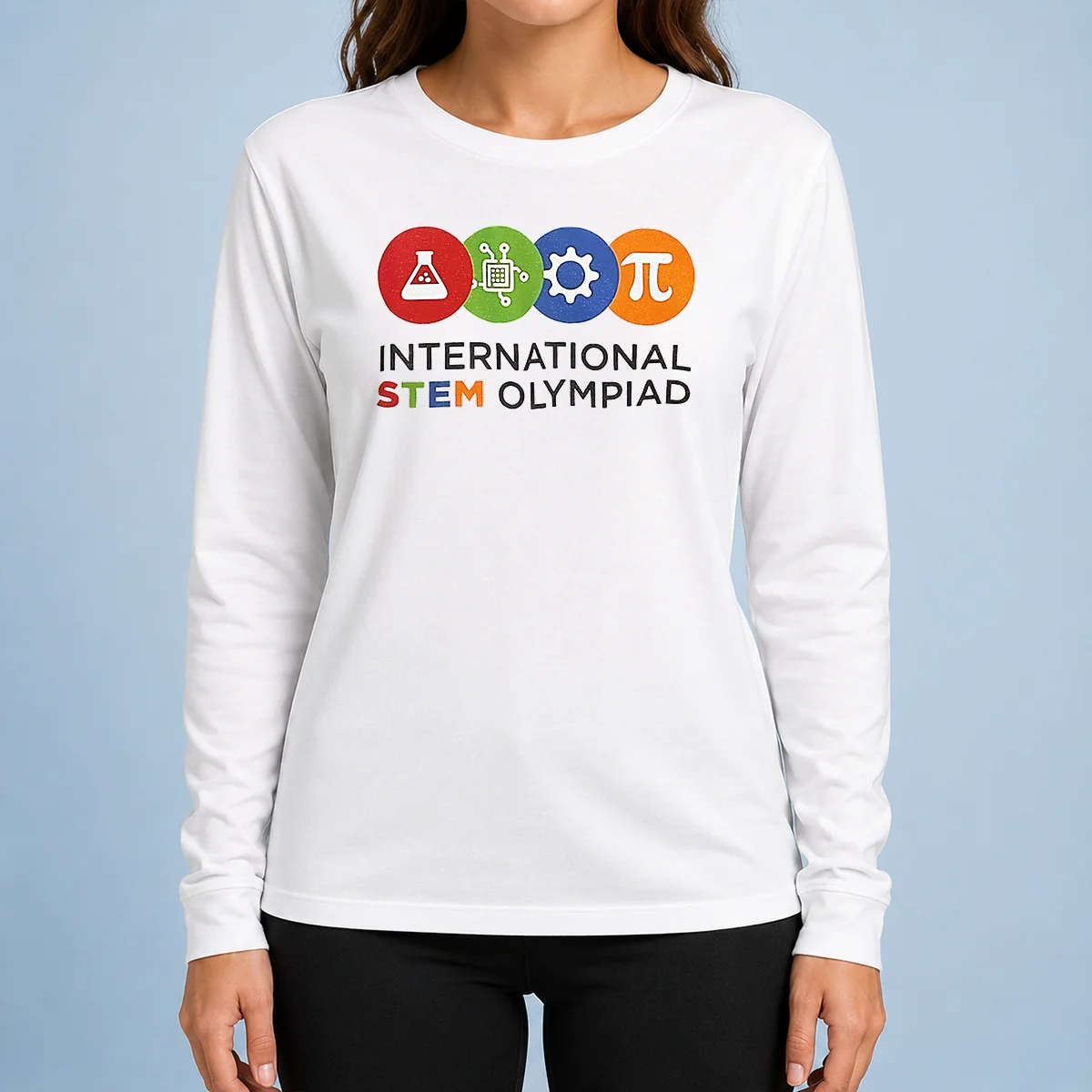 Official International STEM Olympiad Long Sleeve Shirt