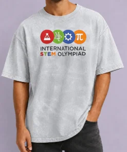 Official International STEM Olympiad Washed T-Shirt