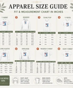 Size chart for Official Isn'T It Funny How Red White And Blue Represent Freedom with measurements in inches and cm