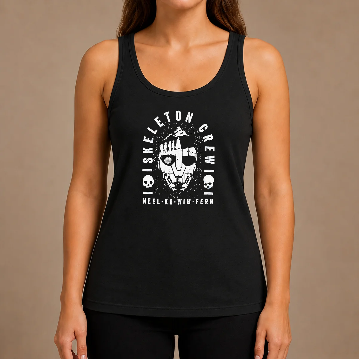 Official Neel KB Wim Fern Skeleton Crew Star Wars Jedi Master Jod Na Nawood Tank Top