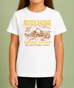 Official Rocker Salvage Call Joe Albuquerque Vintage New Mexico Kids T-Shirt