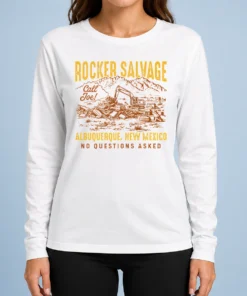 Official Rocker Salvage Call Joe Albuquerque Vintage New Mexico Long Sleeve Shirt