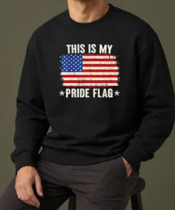 Official This Is My Pride Flag United States Of America Patriotic National Flag Sweater
