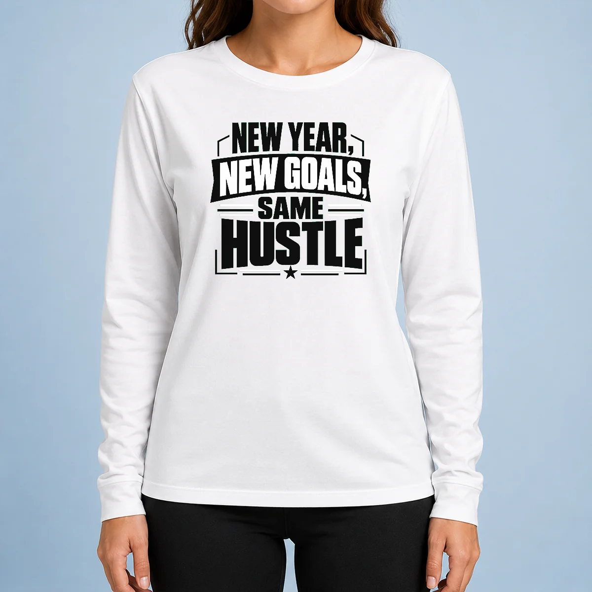 Original Back To School Motivational Minimalist Students Long Sleeve Shirt