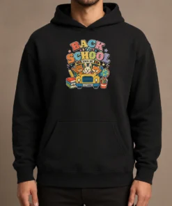 Original Back To School Vintage Hoodie