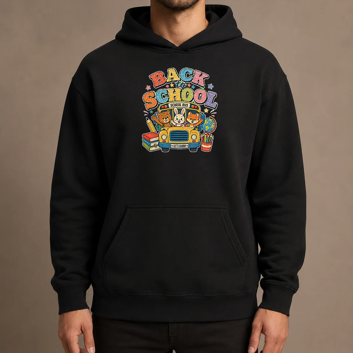Original Back To School Vintage Hoodie