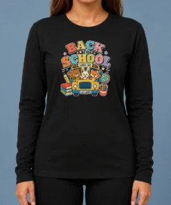 Original Back To School Vintage Long Sleeve Shirt