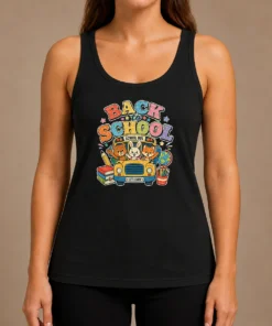 Original Back To School Vintage Tank Top