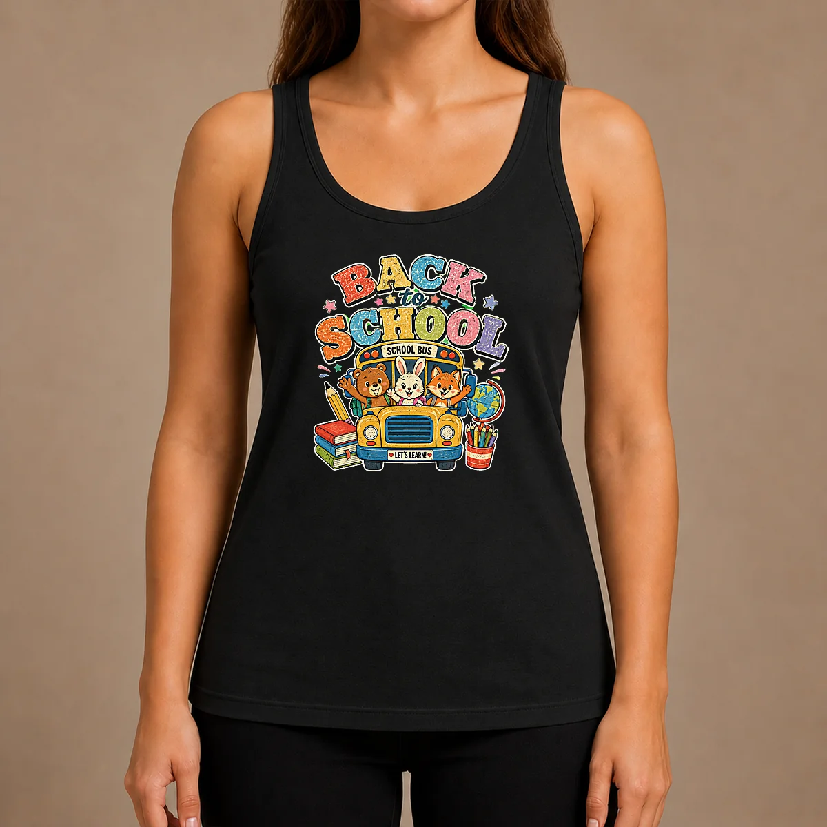 Original Back To School Vintage Tank Top