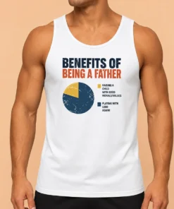 Original Benefits Of Being A Father Tank Top