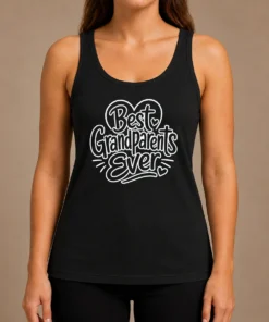Original Best Grandparents Ever Line Art Tank Top