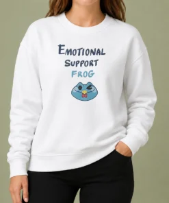 Original Emotional Support Frog Fizzarolli Sweater