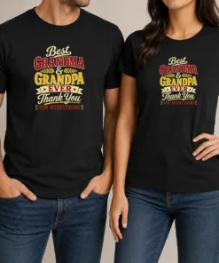 Original Grandparents Day Best Grandma Grandpa Typography