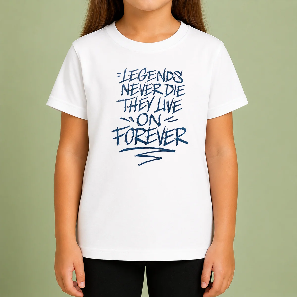 Original Legends Never Die They Live On Forever Kids T-Shirt