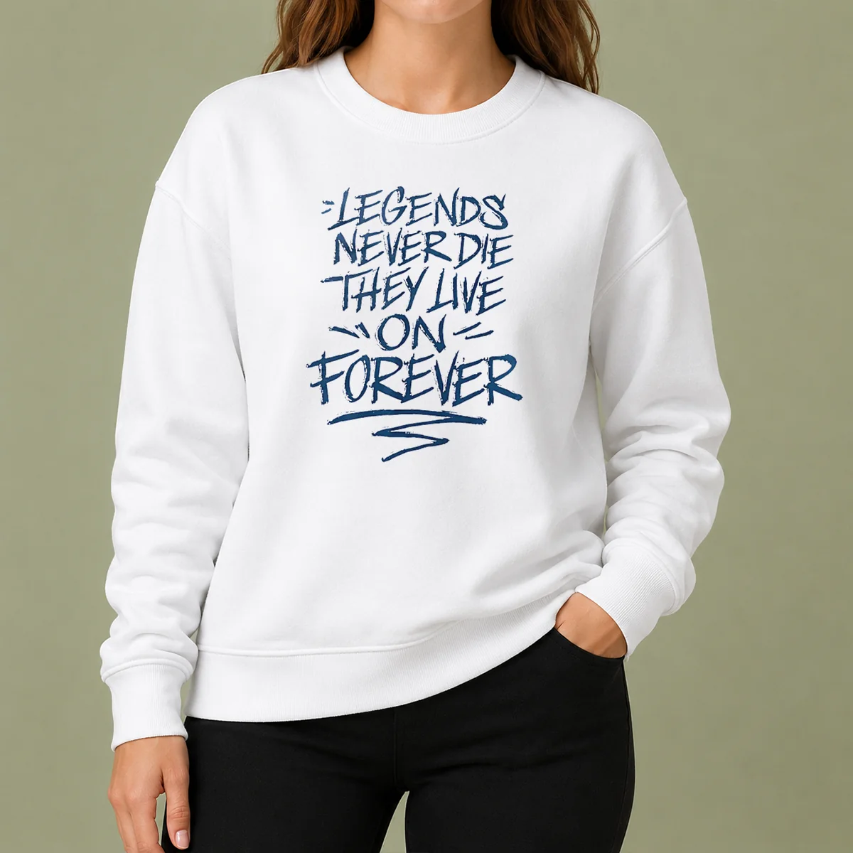 Original Legends Never Die They Live On Forever Sweater
