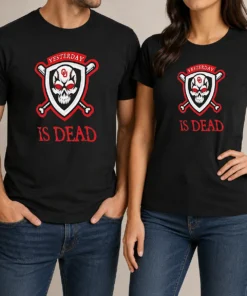 Original Officials Yesterday Is Dead Oklahoma Sooners Baseball Skull