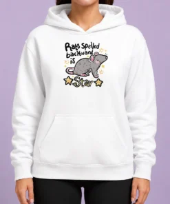 Original Rats Spelled Backward Is Star Hoodie