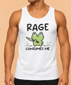 Premium Awesome Rage Consumes Me Frog Tank Top