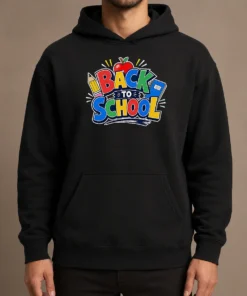 Premium Back To School Excitement Graphic Hoodie