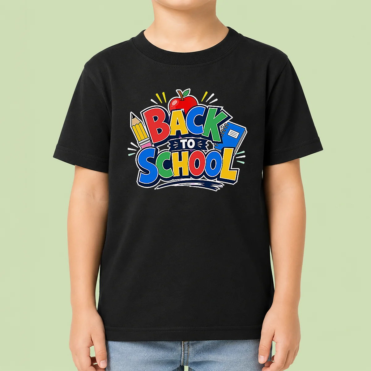 Premium Back To School Excitement Graphic Kids T-Shirt
