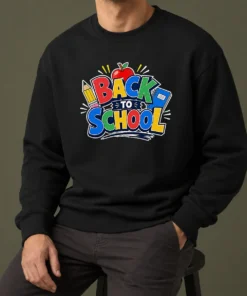 Premium Back To School Excitement Graphic Sweater