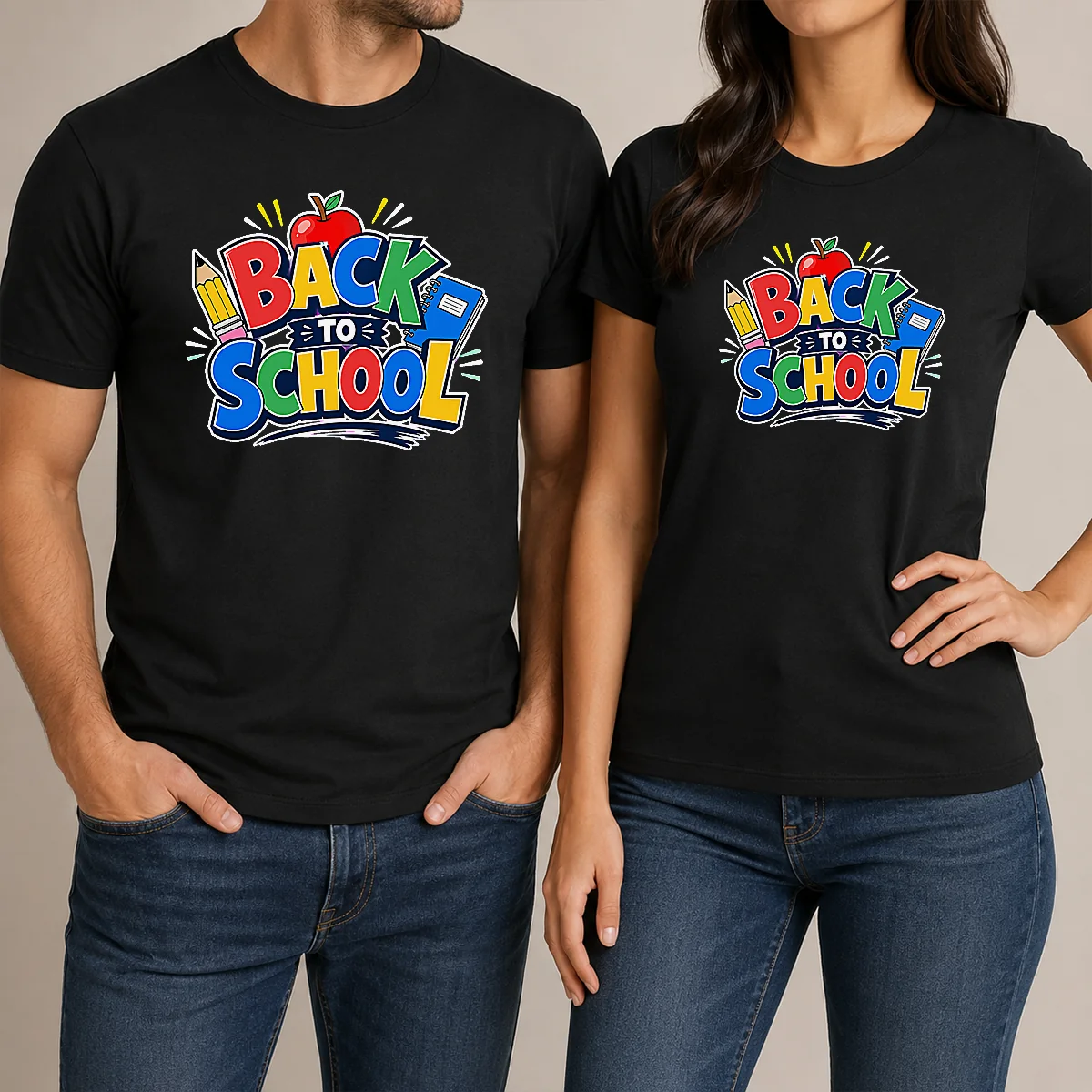 Premium Back To School Excitement Graphic Shirt Premium Back To School Excitement Graphic Shirt