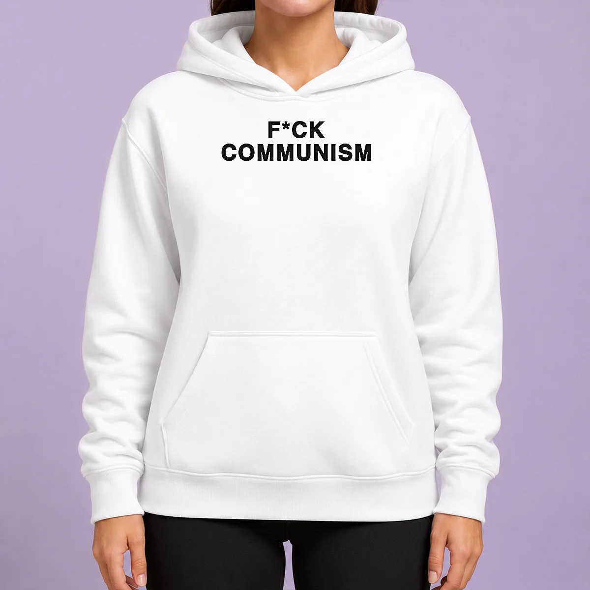 Premium Funny Fck Communism Anti Communism Political Statement Hoodie