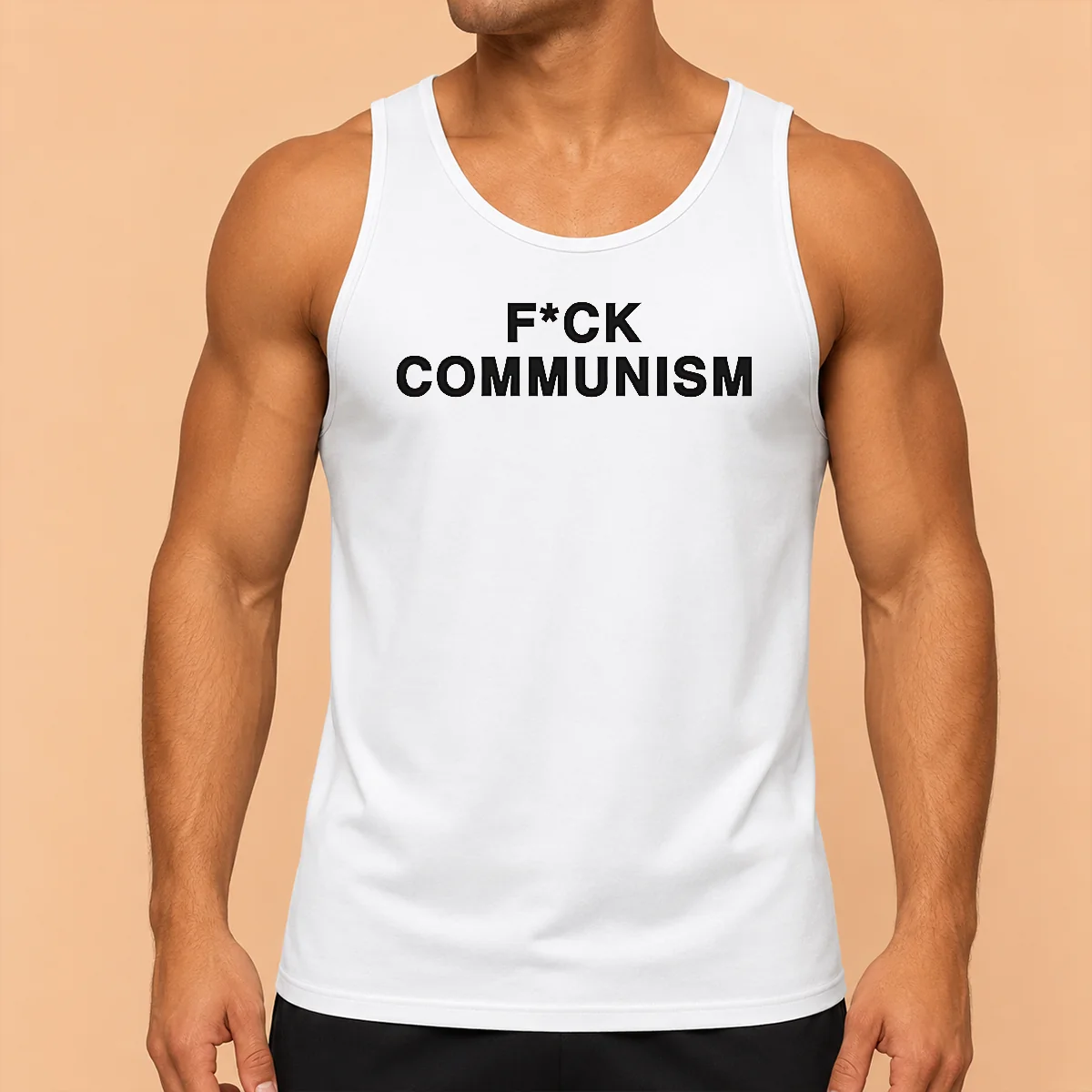 Premium Funny Fck Communism Anti Communism Political Statement Tank Top