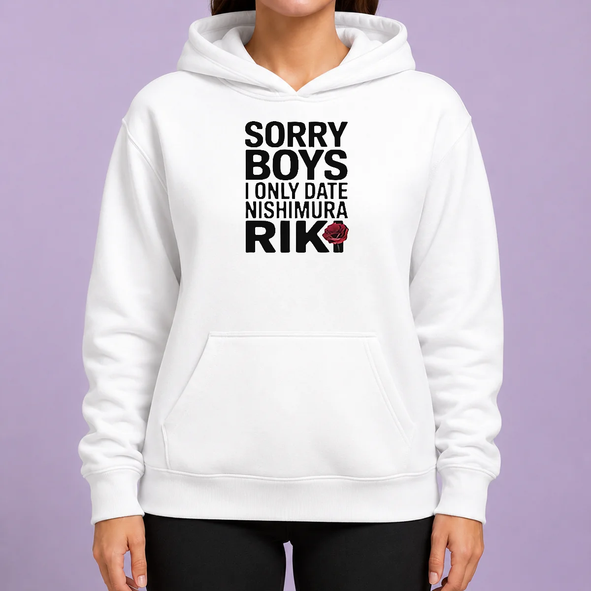 Premium Funny Sorry Boys I Only Date Nishimura Riki Ni Ki Hoodie
