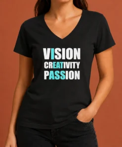 Premium Funny Vision Creativity Passion I Eat Ass V-Neck Shirt
