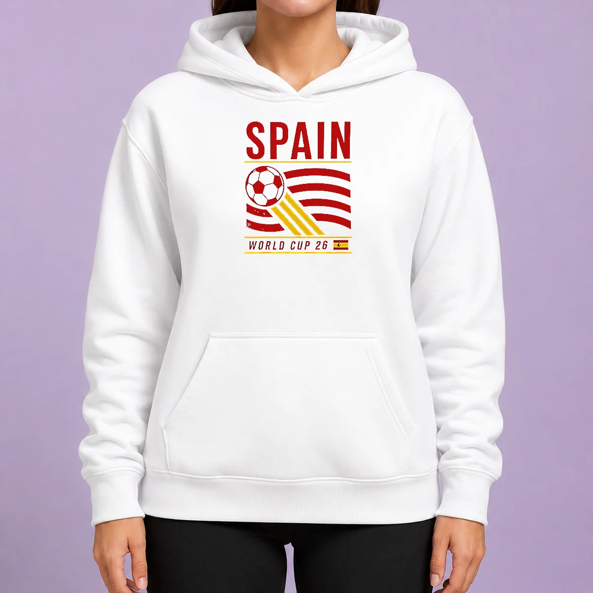 Premium Good Spain National Football Team World Cup 26 Soccer Team Hoodie