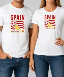 Premium Good Spain National Football Team World Cup 26 Soccer Team