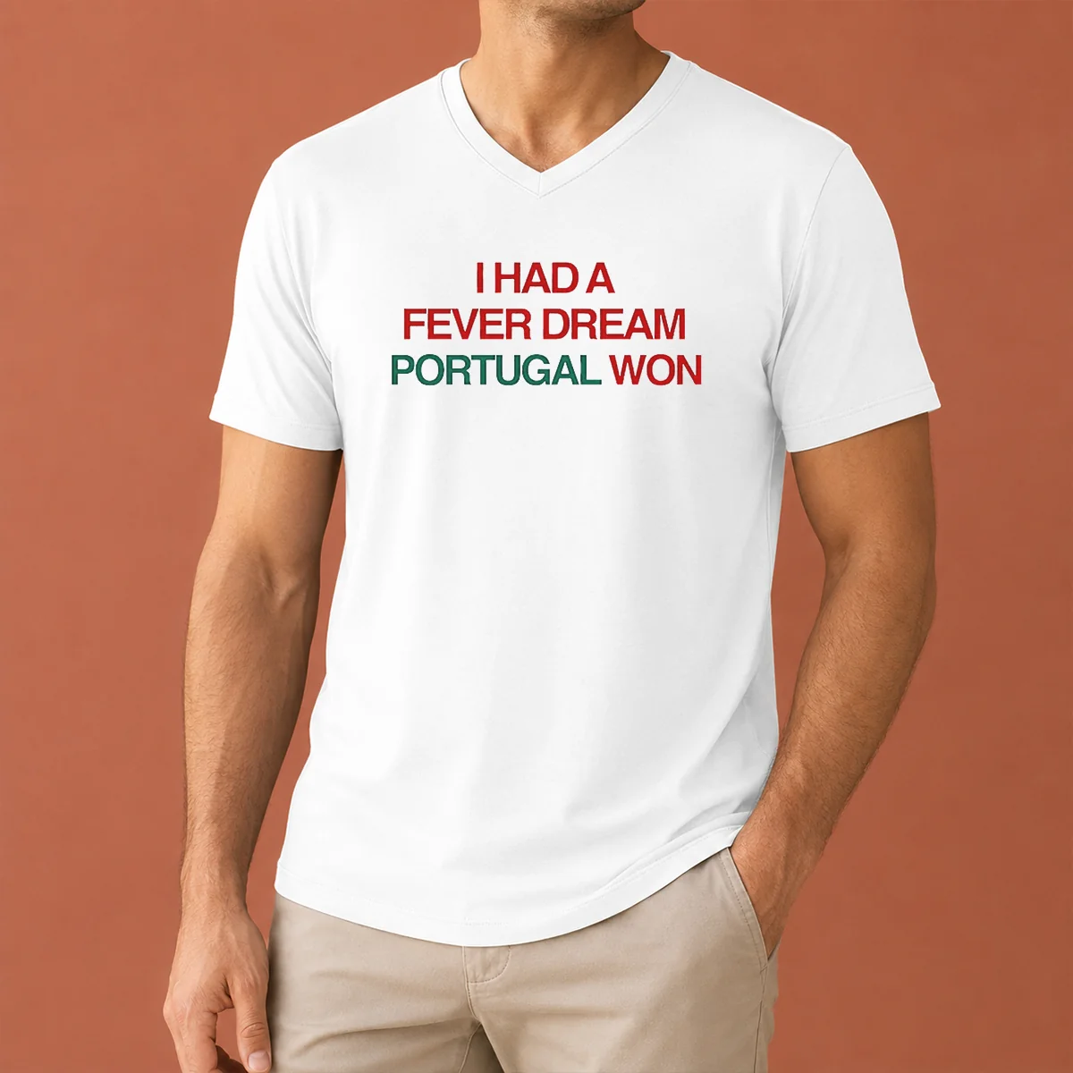 Premium I Had A Fever Dream V-Neck Shirt Premium I Had A Fever Dream V-Neck Shirt