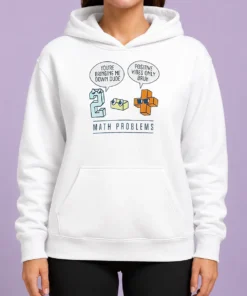 Premium Math Problems You'Re Bring Me Down Dude Positive Vibes Only Bruh Hoodie