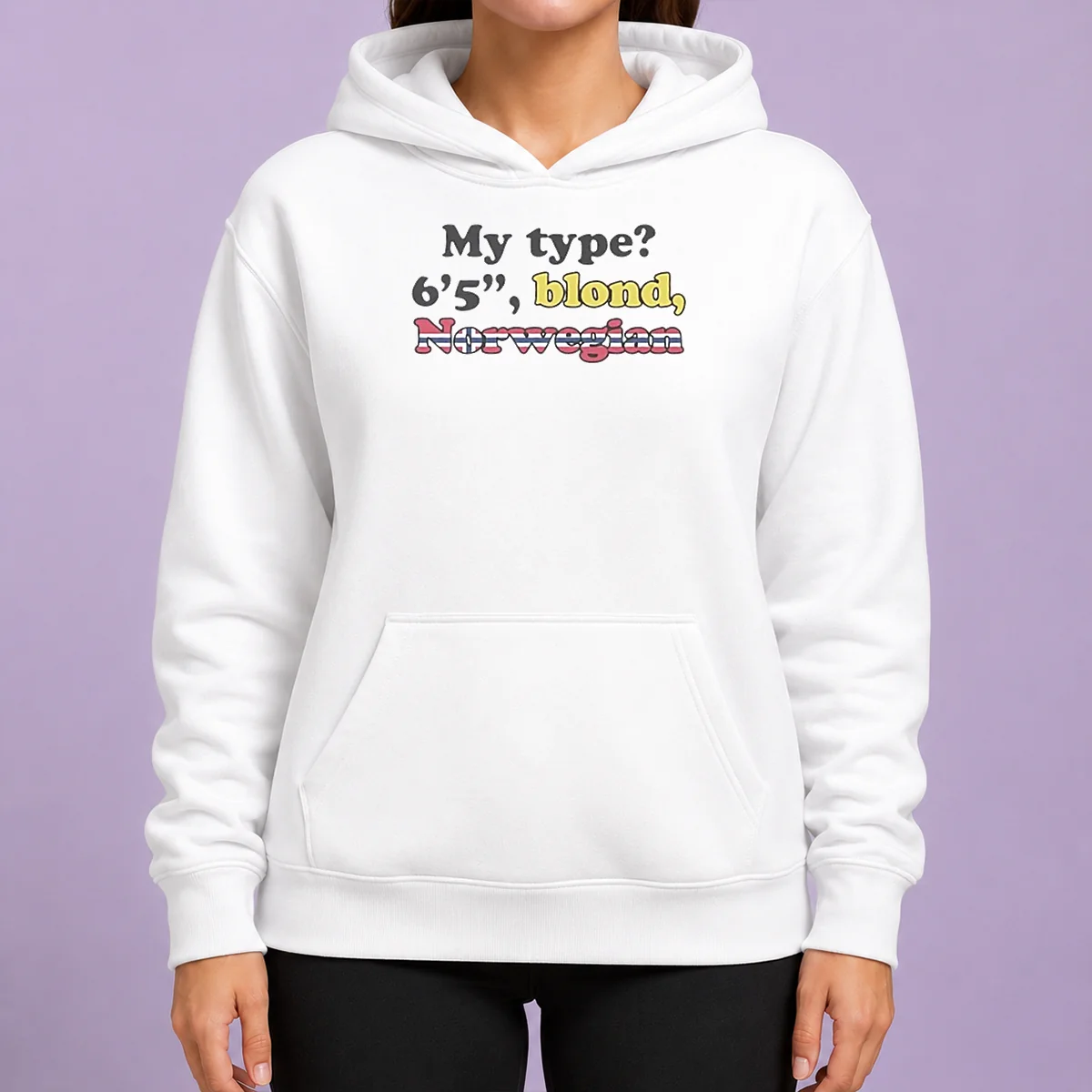 Premium My Type 6'5 Blond Norwegian Hoodie
