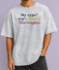 Premium My Type 6'5 Blond Norwegian Washed T-Shirt