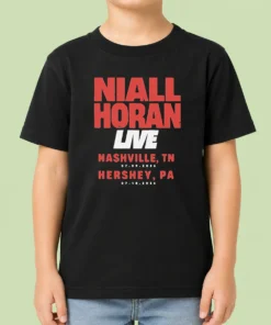 Premium Niall Horan Live Nashville Hershey Tour Kids T-Shirt
