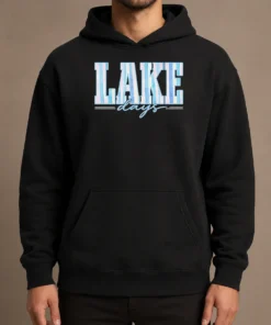 Premium Nice Ake Days Striped Summer Preppy Cottage Coastal Hoodie