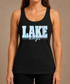 Premium Nice Ake Days Striped Summer Preppy Cottage Coastal Tank Top