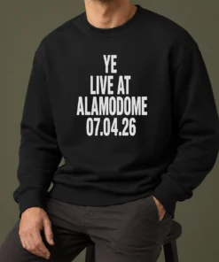 Premium Original Ye Live At Alamodome July 4 2026 Sweater