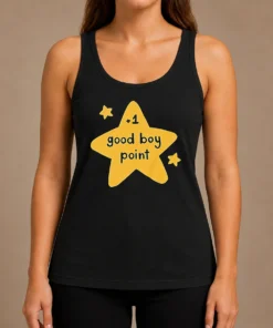 Premium Plus 1 Good Boy Point Star Reward Positive Reinforcement Tank Top
