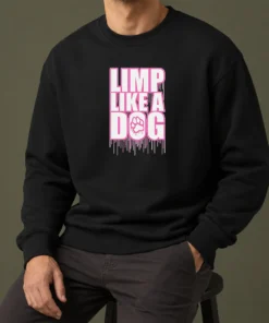 Premium Pretty Limp Like A Dog Paw Print Sweater