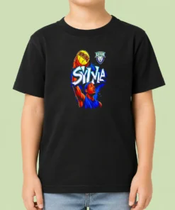 Premium Sylvia Pro Lyten Hownba Basketball Player Kids T-Shirt