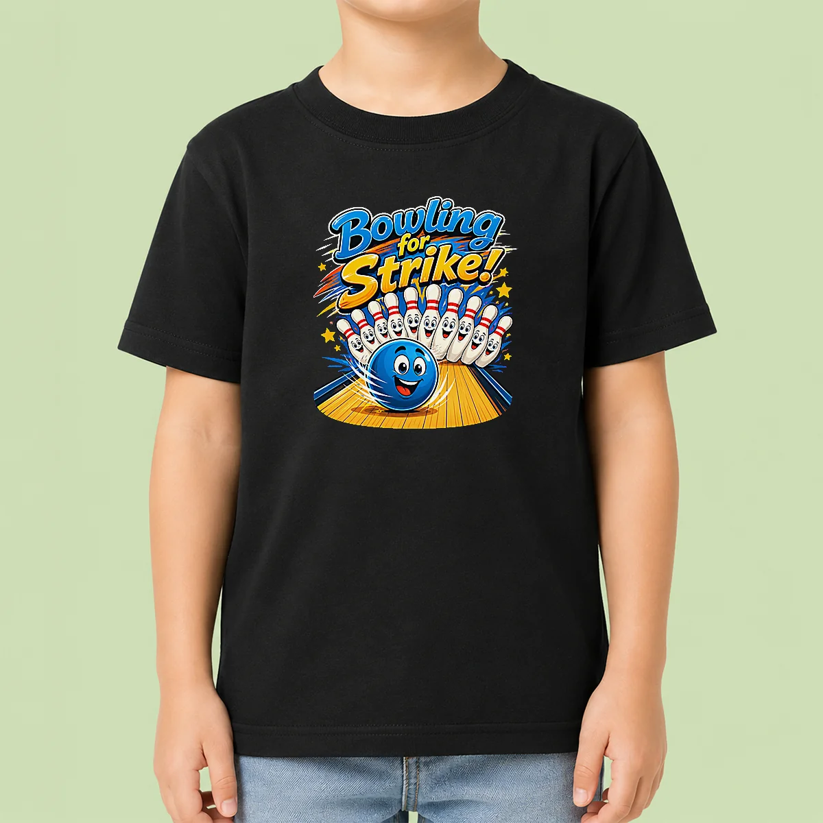 Pretty Bowling For Strike Anime Kids T-Shirt