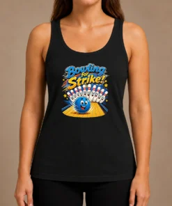 Pretty Bowling For Strike Anime Tank Top